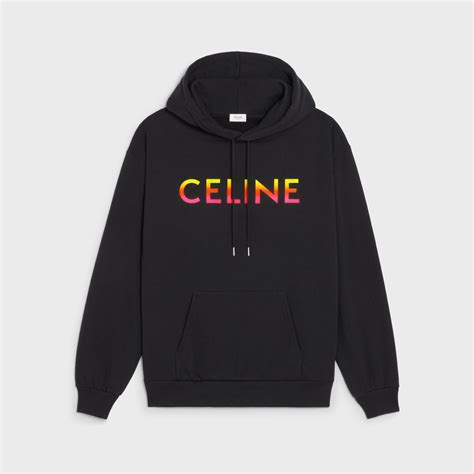 celine loose cotton hoodie.